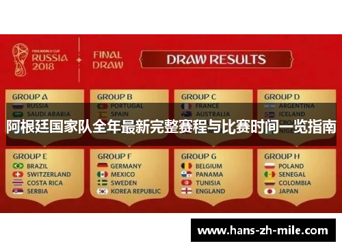 阿根廷国家队全年最新完整赛程与比赛时间一览指南 阿根廷国家队全年最新完整赛程与比赛时间一览指南